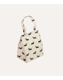 Bolsa Isotérmica Perro Salchicha de Algodón y Plástico