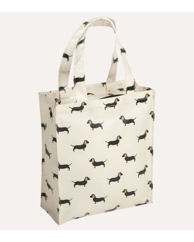 Bolsa Waterproof Perro Salchicha con Cremallera de Algodón y Plástico