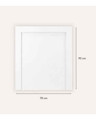 Cabecero Strait Minimalista de Melamina