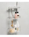 Estante de Aluminio para Ducha de 2 Niveles