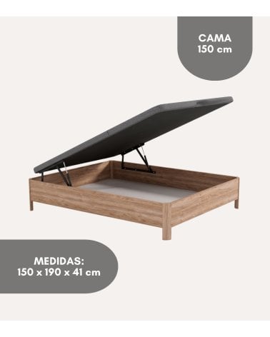 Canapé Modelo 30 con Pata Alta de Melamina y MDF