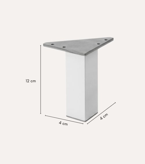 Set de 4 Patas Strait de Aluminio