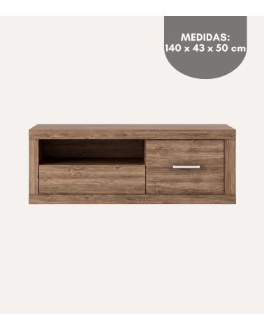 Mueble de TV Strait de Melamina y MDF
