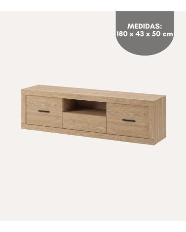 Mueble de TV Strait de Melamina y MDF