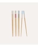 Set de 4 Palillos para Sushi de Bambú