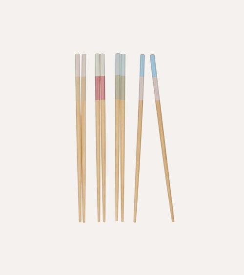 Set de 4 Palillos para Sushi de Bambú