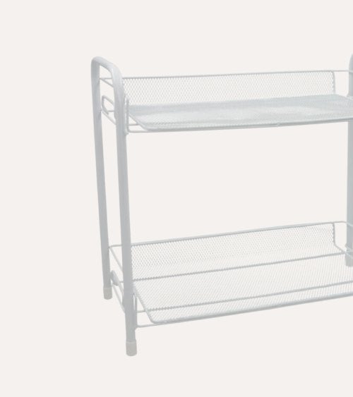Estante Organizador para Cocina con 2 Niveles de Metal