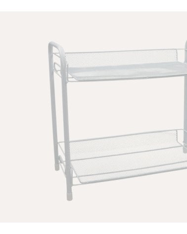 Estante Organizador para Cocina con 2 Niveles de Metal