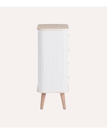Cómoda Vesly con 4 Cajones de MDF