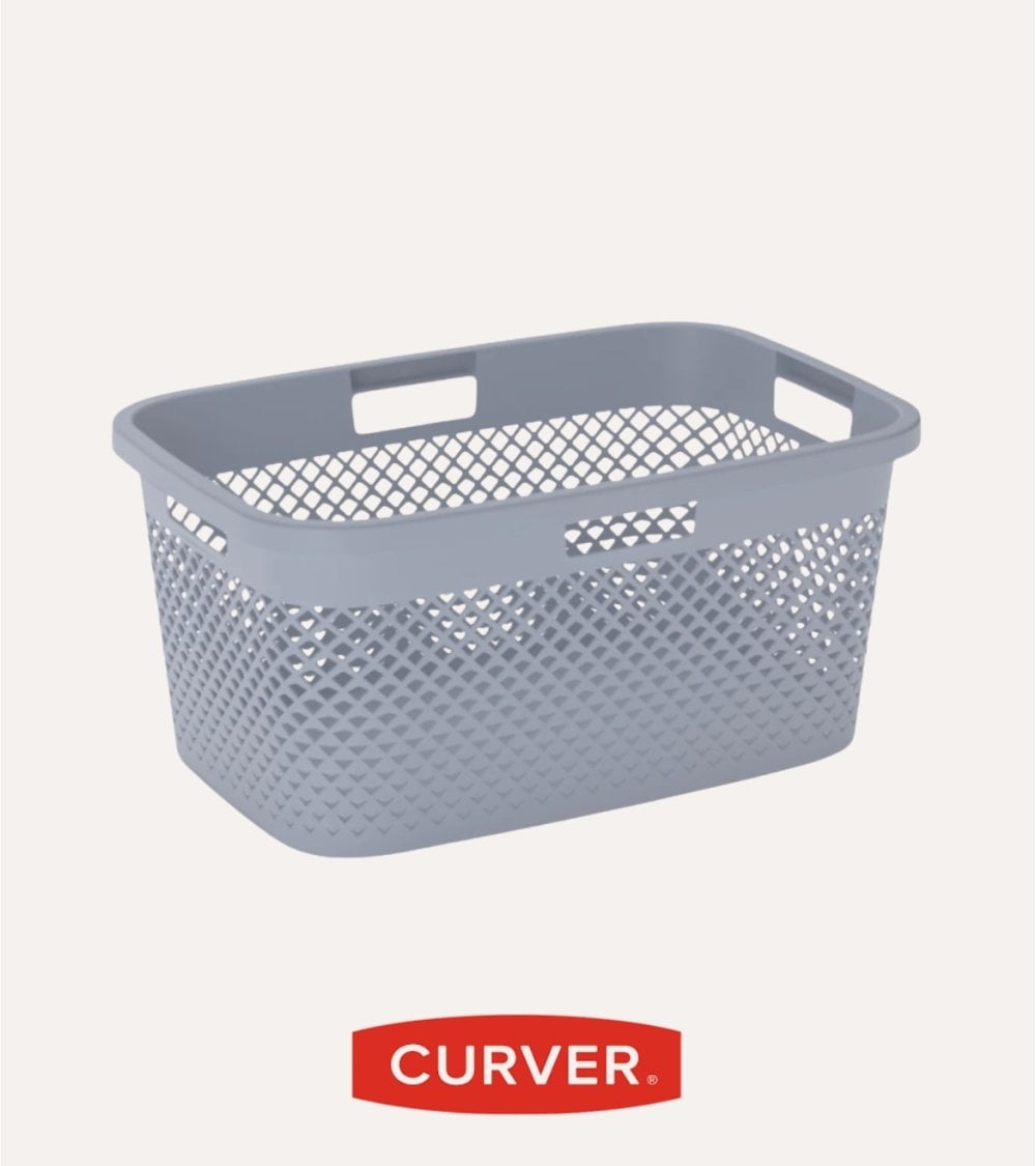 Cesta Pure Rectangular para Colada de Plástico