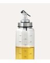 Botella Aceitera Antigoteo con Medidor de Borosilicato