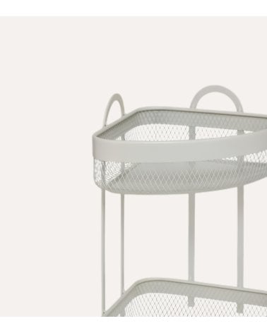 Estante Organizador Mayaj de Esquina para Cocina con 2 Niveles