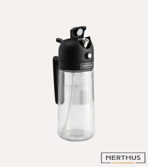 Dispensador de Aceite 2 en 1 Spray y Chorro de Cristal