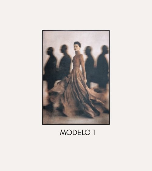 Cuadro Lienzo Velvet de Mujer