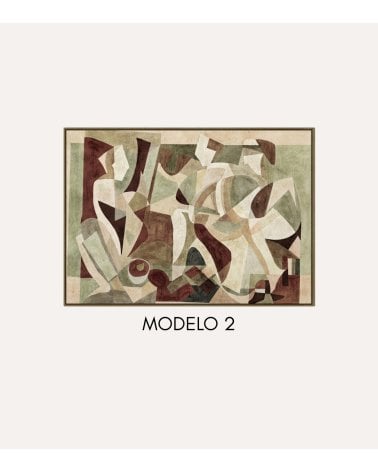 Cuadro Lienzo Abstracto Geométrico
