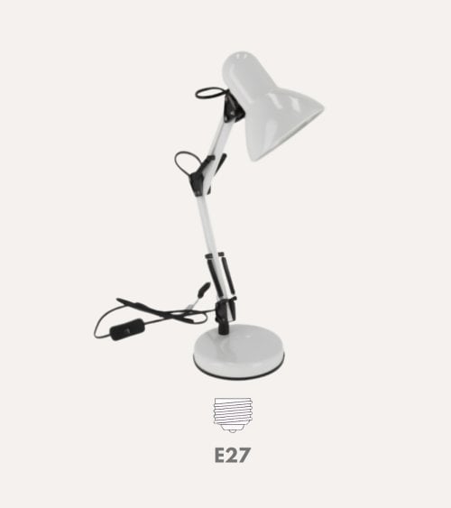 Flexo de Bombilla E27 Edison de Metal