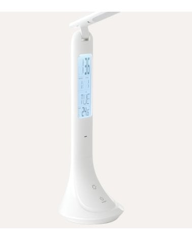 Flexo LED Coluccia con Reloj Digital de Plástico