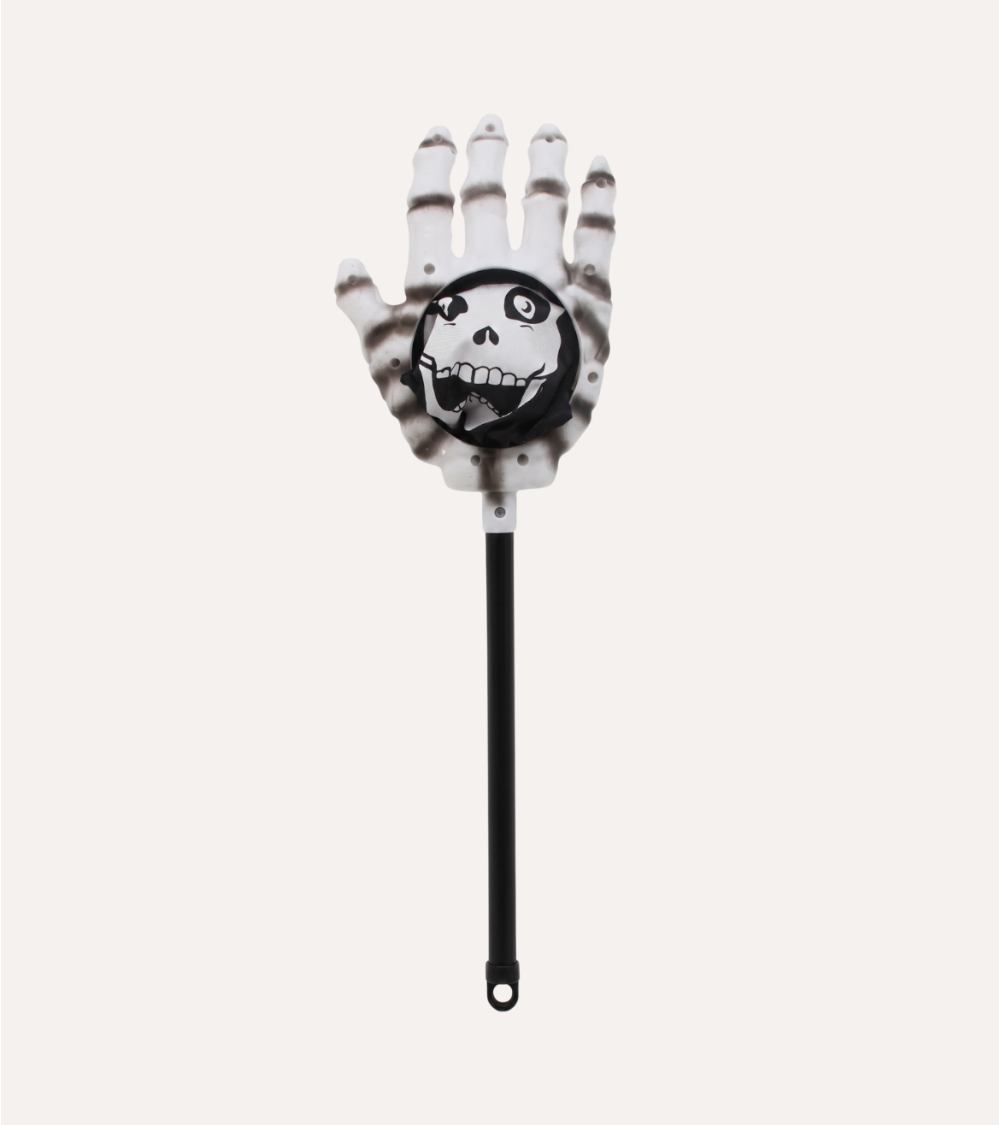 Mano de Esqueleto con Bolsa para Caramelos