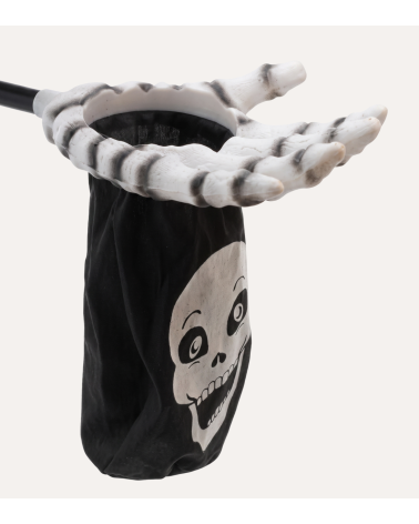 Mano de Esqueleto con Bolsa para Caramelos