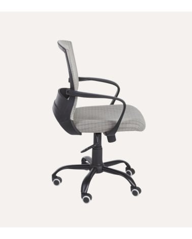 Silla de Oficina Bessie de Metal y Poliéster