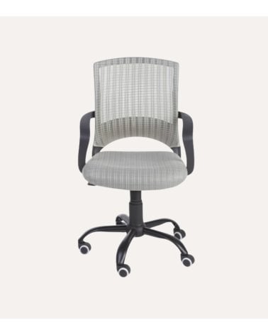 Silla de Oficina Bessie de Metal y Poliéster