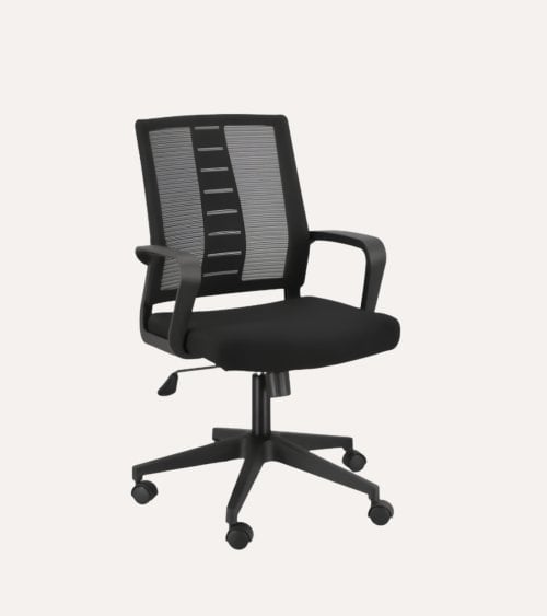 Silla de Oficina Roman de Nylon y Poliéster