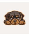 Felpudo de Perro Rottweiler de Fibra de Coco y PVC