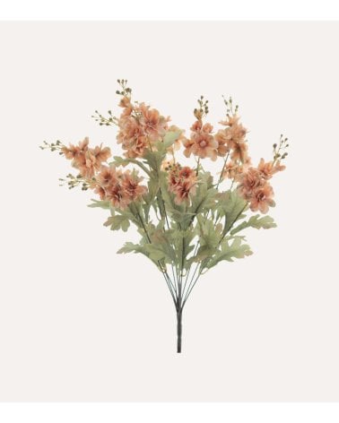 Ramo Decorativo Flores Delphinium de Poliéster y Plástico