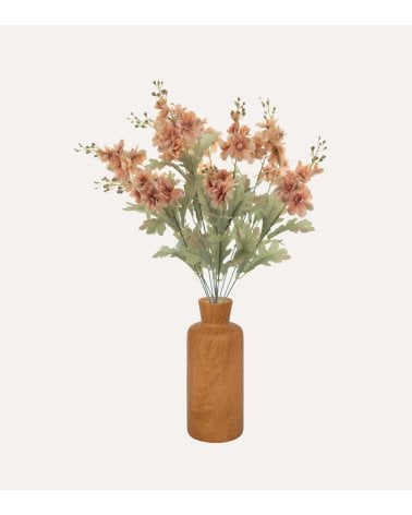 Ramo Decorativa Flores Delphinium de Poliéster y Plástico