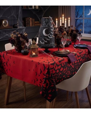 Mantel Murciélagos Halloween de Papel