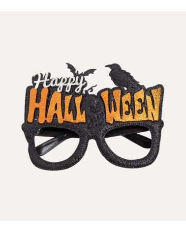 Gafas Festivas Happy Halloween de Políester y Plástico