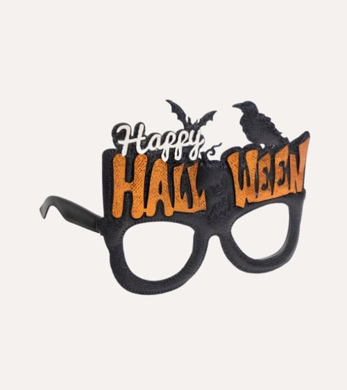 Gafas Festivas Happy Halloween de Políester y Plástico