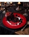 Set de 6 Platos Postre Desechables Vampiro de Cartón