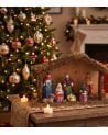 Set de 7 Piezas Nacimiento en Portal de Belén Navideño