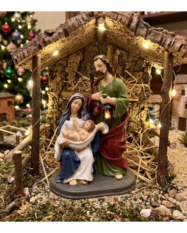 Figura Familia Nacimiento para Belén Navideño
