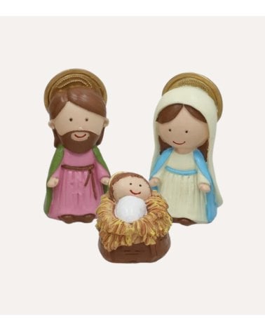 Set de 8 Piezas Nacimiento Adorable para Belén Navideño
