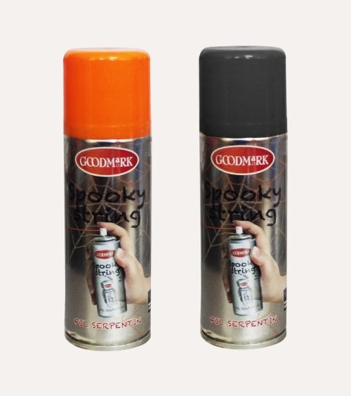 Serpentina en Spray para Halloween