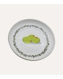 Plato Hondo Olivas de Vidrio