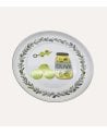 Plato de Postre Olivas de Vidrio