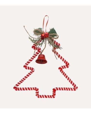 Decoración de Pared Arbol Navideño Nuva con Campana