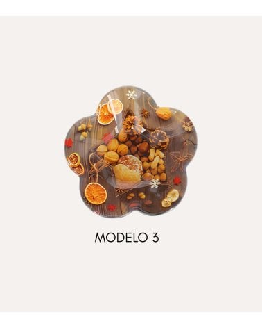 Cuenco Decorativo Navideño de Cristal