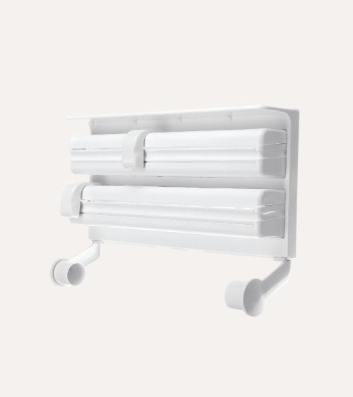 Portarrollos Triple Confortime con Cortador de ABS