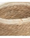 Cesta Rústica de Fibra de Maíz