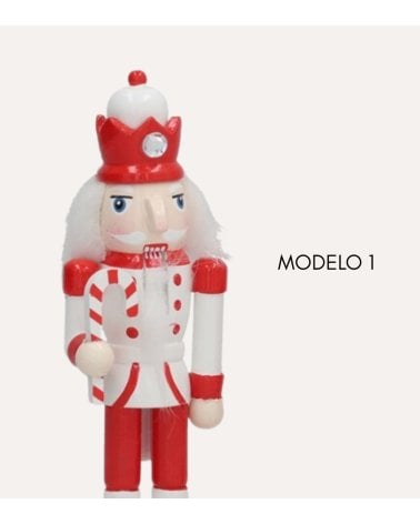 Soldado Navideño de Caramelo de Madera