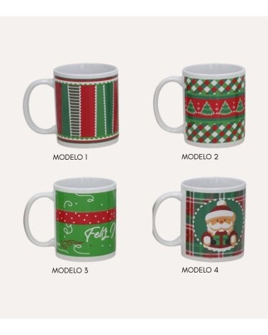 Taza Navideña Liva de Cerámica