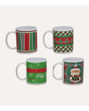 Taza Navideña Liva de Cerámica