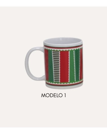 Taza Navideña Liva de Cerámica