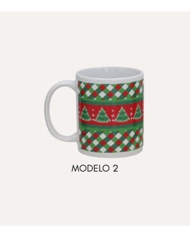 Taza Navideña Liva de Cerámica