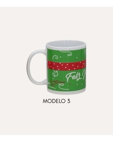 Taza Navideña Liva de Cerámica