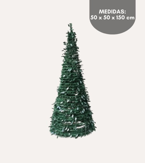 Árbol de Navidad Pino Estilo Cono Plegable